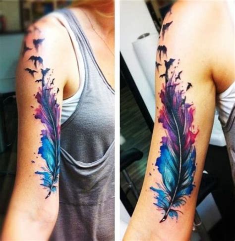 17 mejores ideas sobre Tatuajes De Plumas en Pinterest ...
