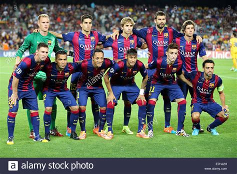 17 September  BARCELONA, SPAIN: FC Barcelona team in the ...