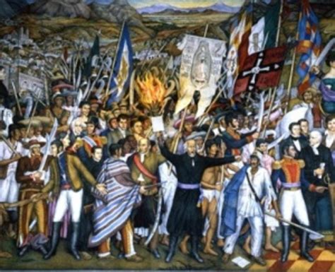 1810: El cura Hidalgo da el  Grito de Dolores  con el que ...