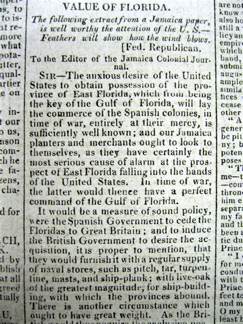1818 Richmond VIRGINIA newspaper w an ESSAY on the VALUE ...