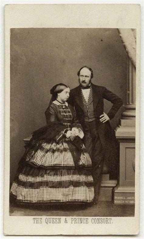1861, Queen Victoria; Prince Albert of Saxe Coburg Gotha ...