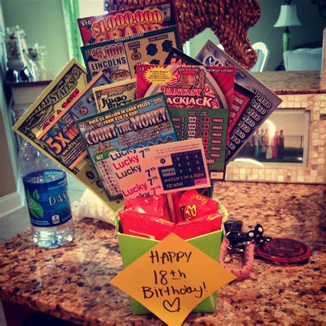 18th birthday gift! #scratchoffs | Gifts | Pinterest