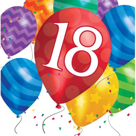 18th Birthday Party Supplies – 18 year old birthday party ...