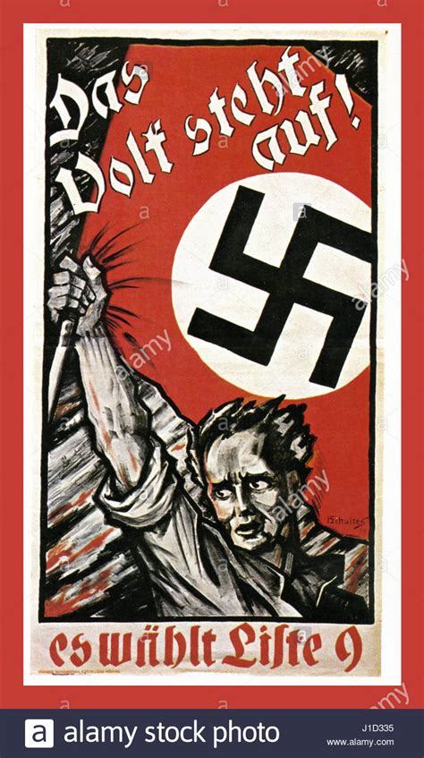 1930 s German Nazi propaganda poster for The National ...