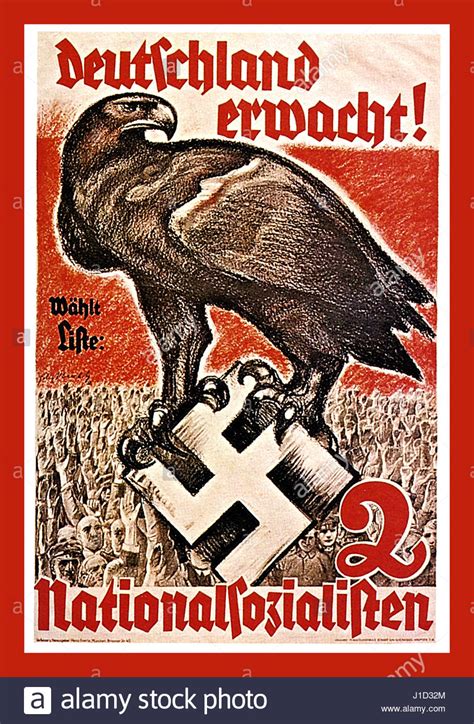 1930 s pre war German Nazi propaganda poster for The ...