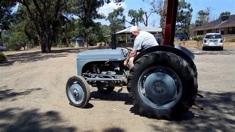 1949 Massey Ferguson Tractor Little Grey Fergie Massie ...