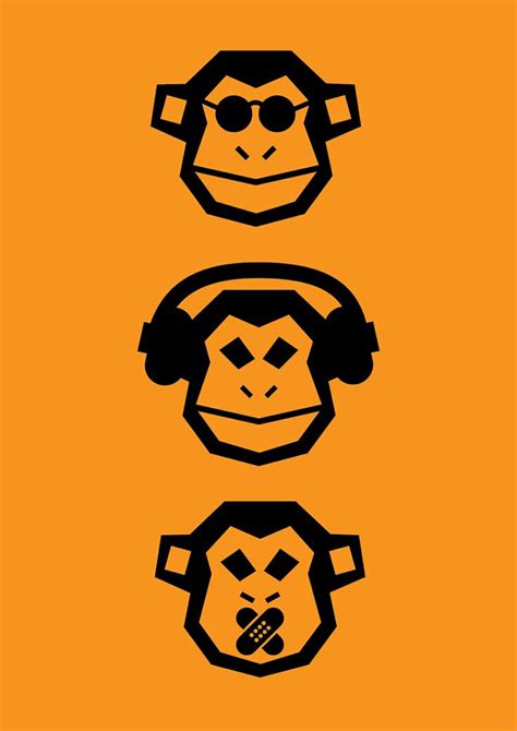 195 best Little Sansaru  3 Wise Monkeys  images on ...