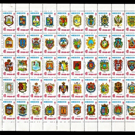 1966 – Escudos de Estados y Ciudades | tbsealsmexico.org