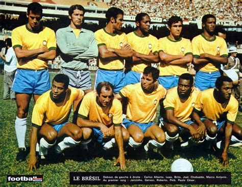 1970 Brazil, Top, left to right: Carlos Alberto Tôrres ...