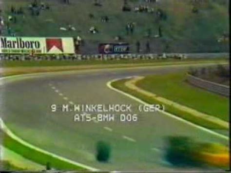 1983 Spa Francorchamps Accidente de Manfred Winkelhock ...