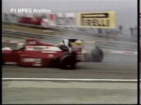 1990 Spa Francorchamps Accidente entre Pierluigi Martini y ...