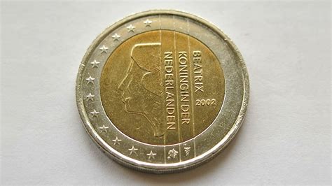 2 Euro Coin :: Netherlands 2002   YouTube