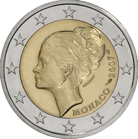 2 Euro Sondermünze Monaco 2007 Grace Kelly   Romacoins