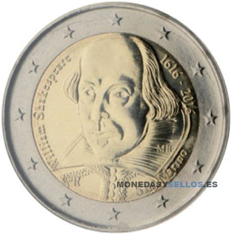 2 EUROS CONMEMORATIVOS SAN MARINO 2016 II | Monedas y ...