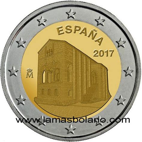 2 EUROS ESPAÑA 2017 MONEDA IGLESIA DE SANTA MARIA DEL ...