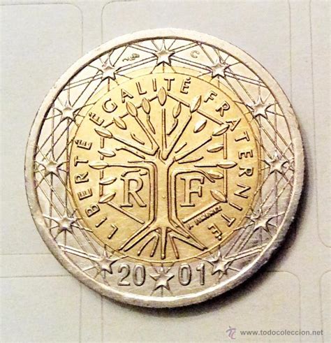 2 euros francia 2001.   Comprar Monedas antiguas de Europa ...