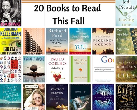 20 Books for Fall   Midlife Boulevard