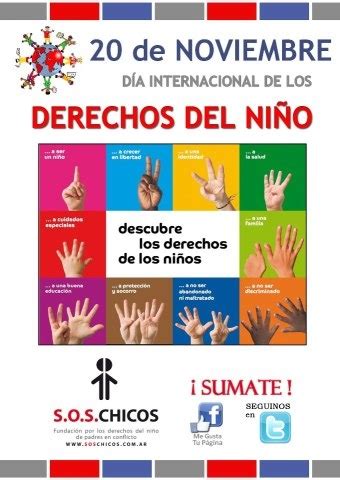 20 de Noviembre: Día de los Derechos Humanos del Niño