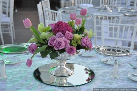 20 decoraciones para las mesas del banquete   bodas.com.mx