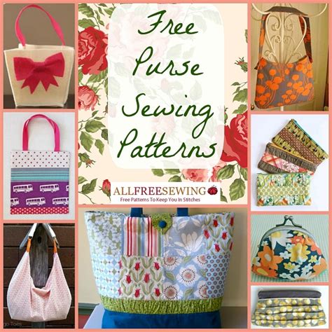 20 Free Purse Sewing Patterns | AllFreeSewing.com