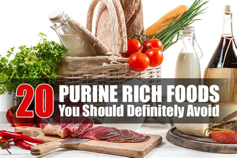 20 Purine Rich Foods You Should Definitely Avoid