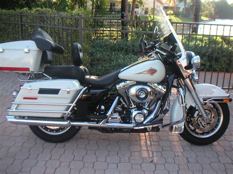 2003 Harley Davidson® FLHP/I Road King® Police  White ...