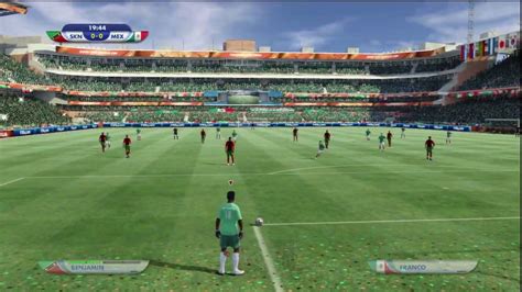 2010 FIFA World Cup  PS3  Online gameplay: St. Kitts vs ...