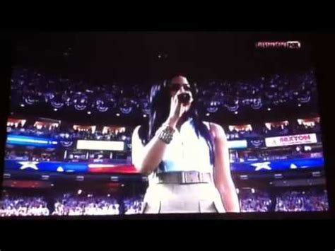 2011 MLB all star game National Anthem   YouTube