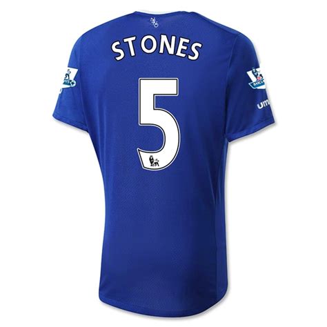 2015 16 Everton STONES #5 Home Soccer Jersey | Everton