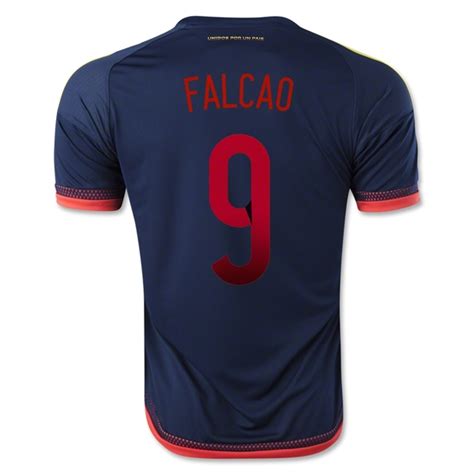 2015 Colombia FALCAO 9 Away Soccer Soccer | Colombia