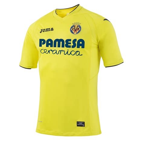2016 2017 Villarreal Joma Home Football Shirt [VL.101011 ...