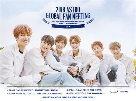 2018 ASTRO Global Fan Meeting   USA Dates • Kpopmap