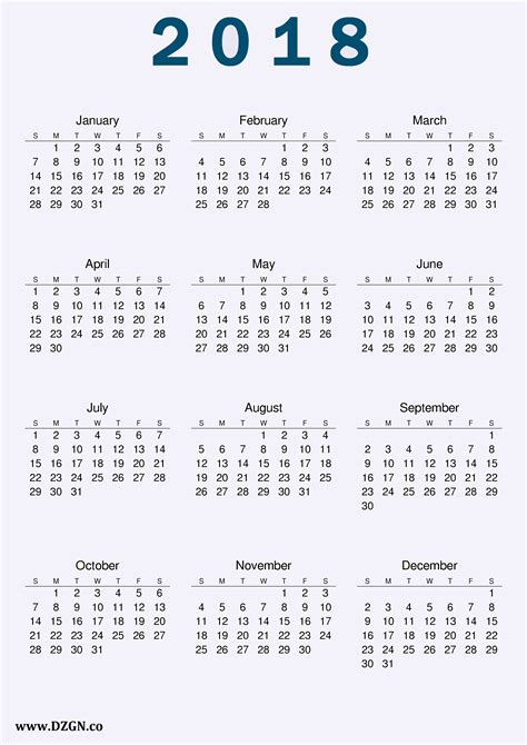 2018 Calendar Images   Reverse Search