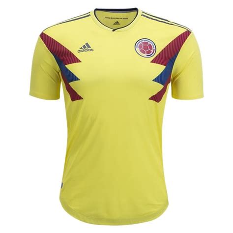 2018 Colombia Authentic Adidas Home Jersey | ESite WSS ...
