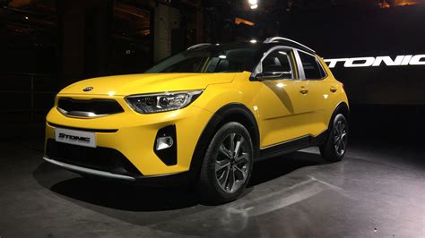 2018 Kia Stonic Subcompact Crossover Debuts In The Metal