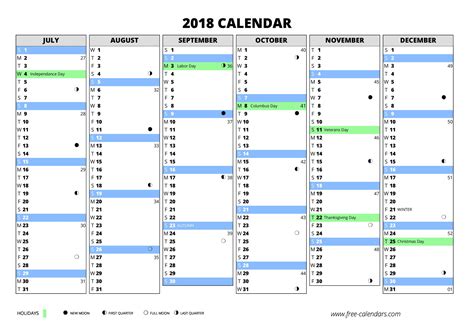 2018 Weekly Calendar Template Excel | Printable Templates ...