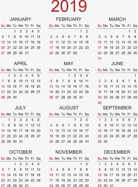 2019 Calendario,Calendario,2019 Calendario,Calendario,2019 ...