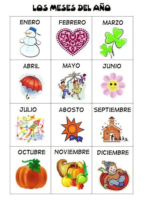 21 best images about Meses del año on Pinterest | Kids ...