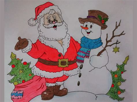 21+ Christmas Pencil Drawings | Free & Premium Templates