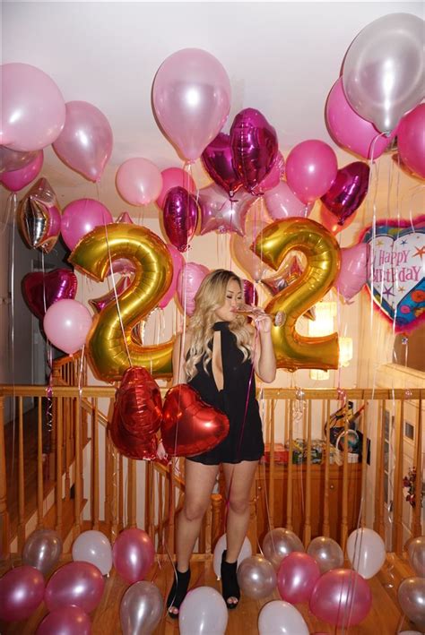 22nd birthday | Birthday balloons | Number balloons ...