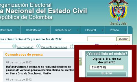24+ [ Registradura Nacional Del Estado Civil Colombia ...