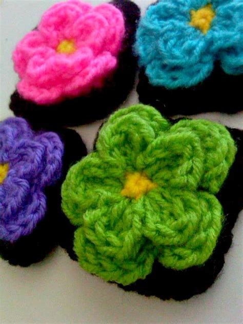 25+ bästa Crochet Flower Squares idéerna på Pinterest