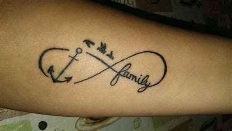 25+ Best Anchor Infinity Tattoos