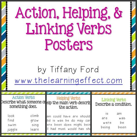 25+ best ideas about Linking verbs on Pinterest | Verb ...
