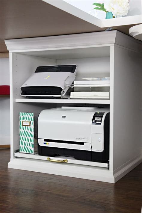 25+ best ideas about Printer storage on Pinterest | Small ...