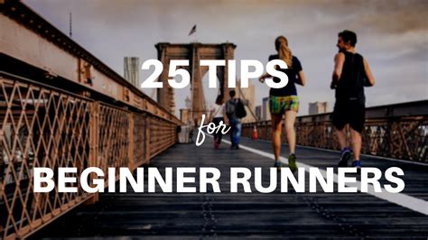 25 Essential Tips for Beginner Runners   YouTube