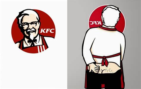 25 funny logo parodies of famous brands.