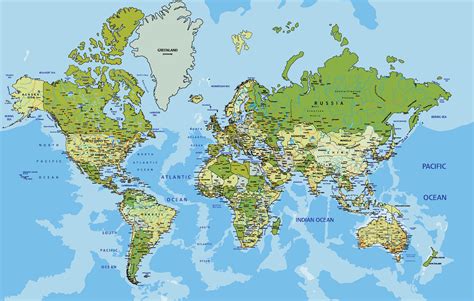 29+ Free World Map Vectors, AI, EPS, SVG Download | Design ...