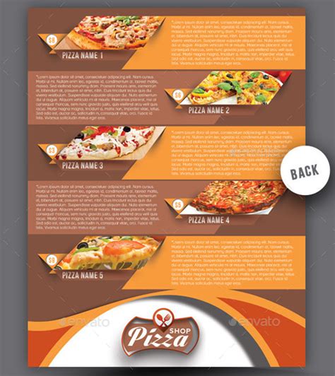 29+ Pizza Menu Templates – Free Sample, Example Format ...