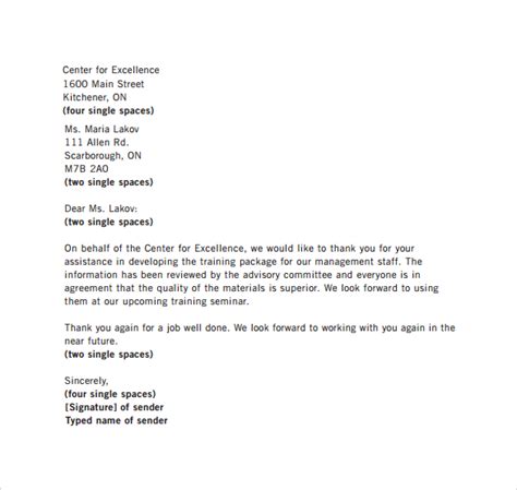 29 Sample Business Letters Format to Download | Sample ...